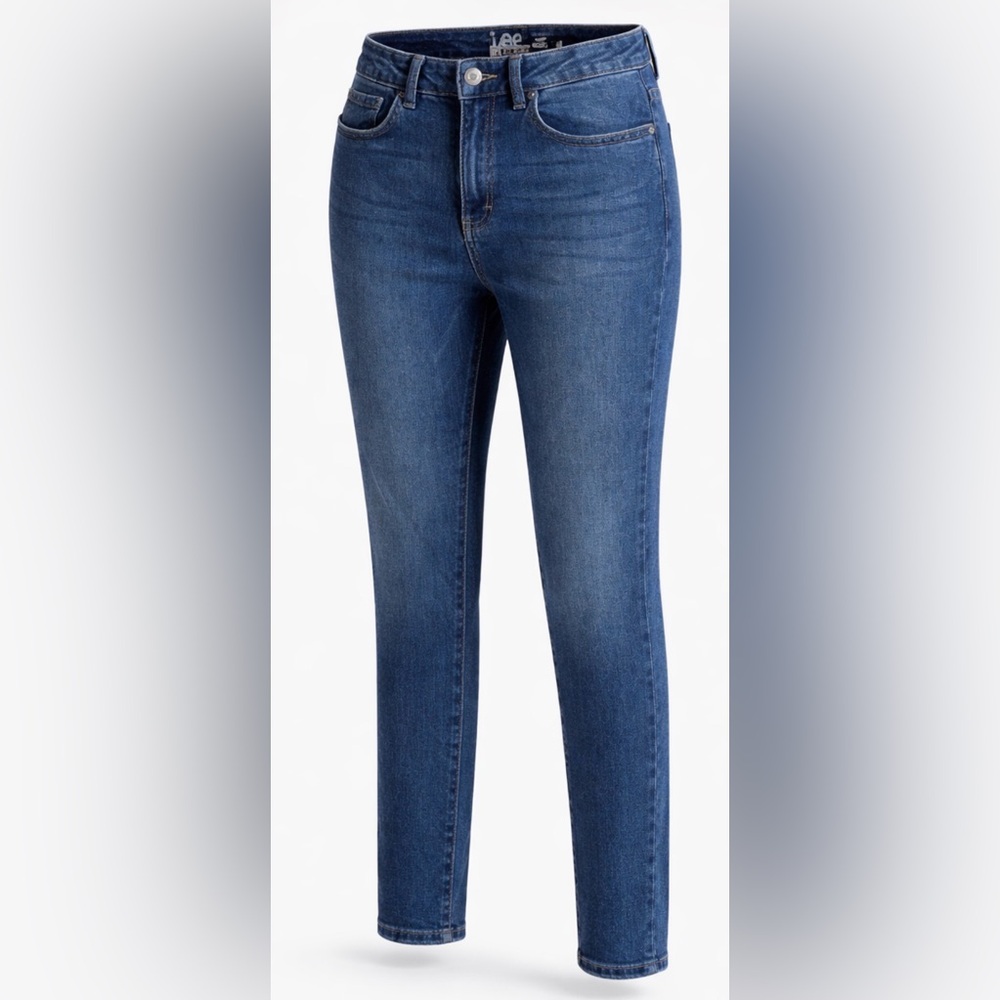 Lee Riders Mid Rise Straight Leg Jeans Size 12P